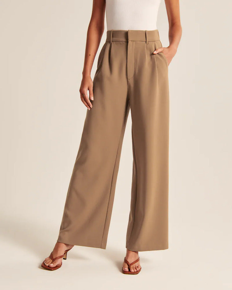 Aria High-Waist Trousers DOUBLE Pack