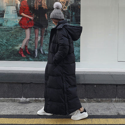 Long Hooded Winter Parka
