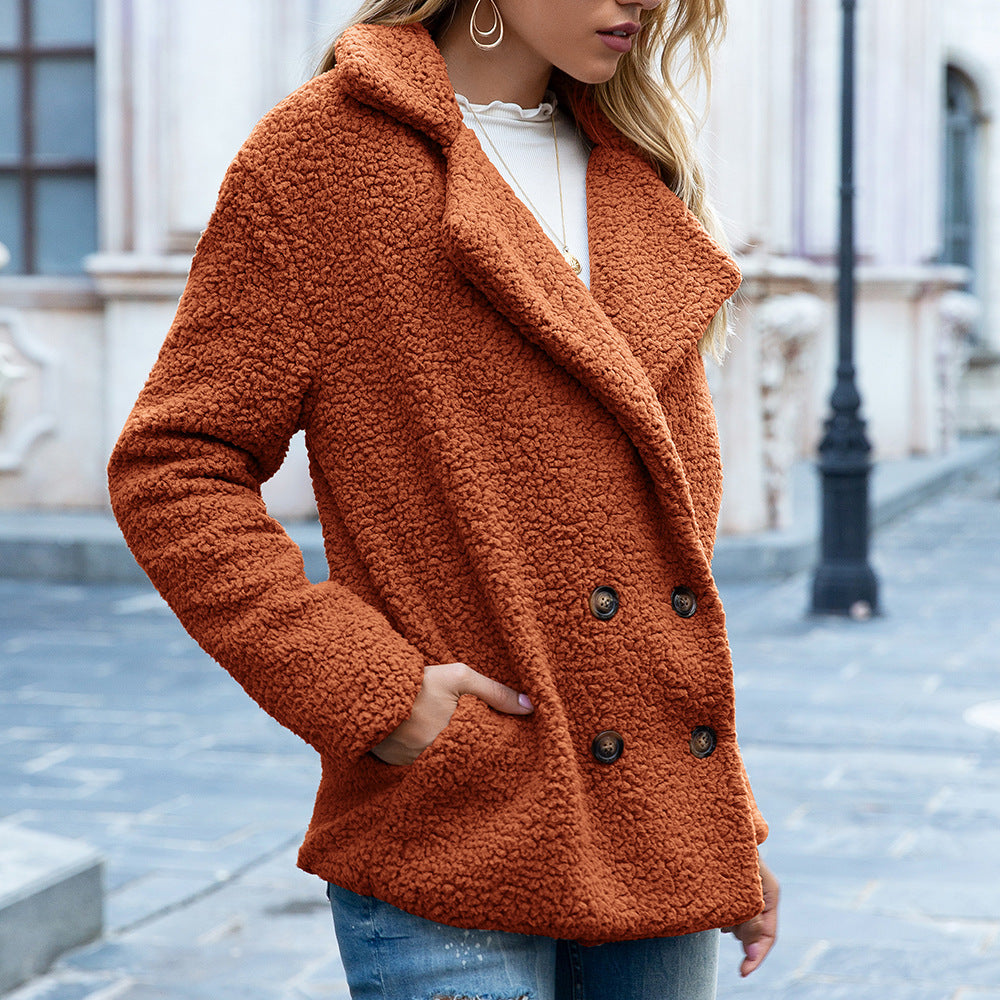Clara Teddy Lapel Coat