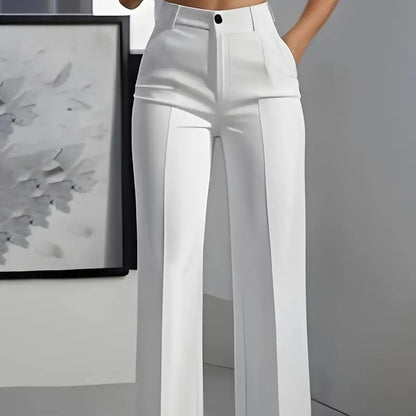 Minimalist White Pants