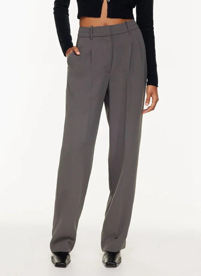 Aria High-Waist Trousers