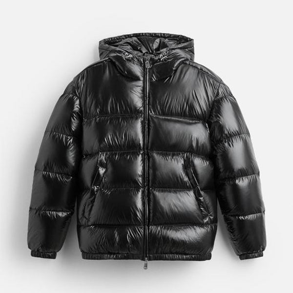 Heritage Down Hooded Short Coat