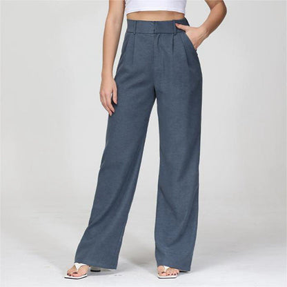 Aria High-Waist Trousers