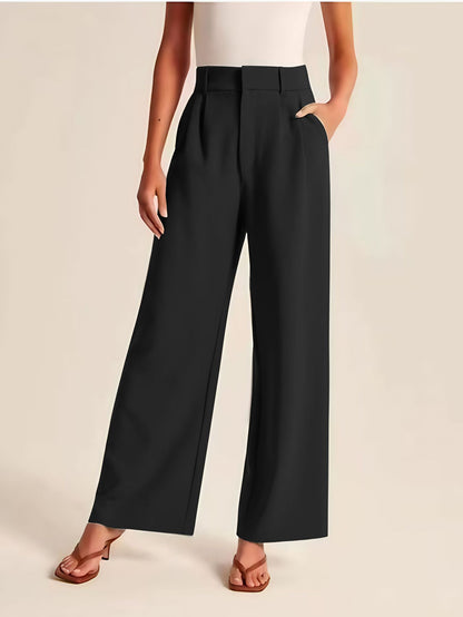 Aria High-Waist Trousers